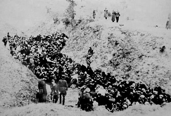 Site of Einsatzaction  in Sdolbunov, Ukraine